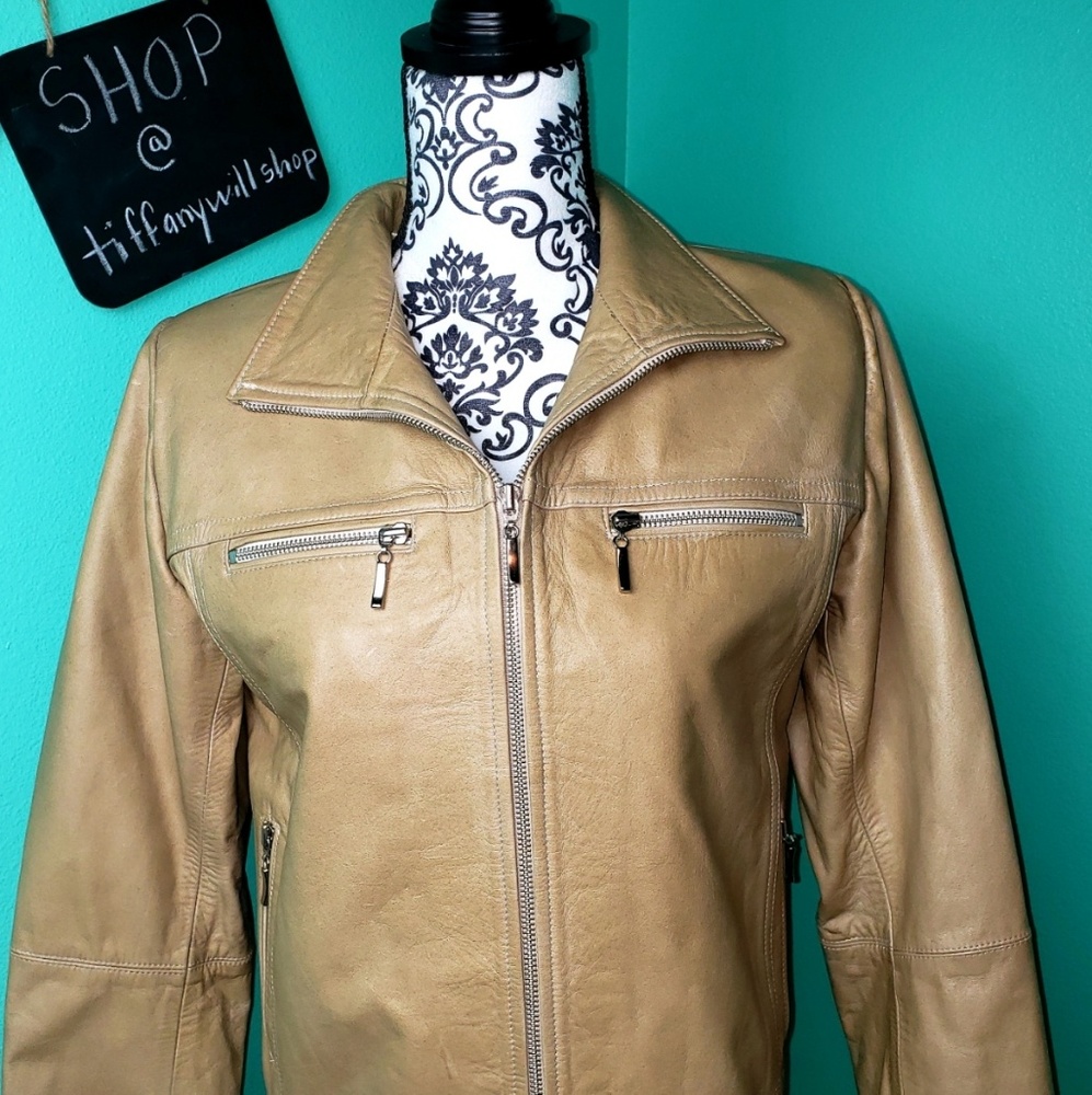 Luigi Cuer Leather Jacket